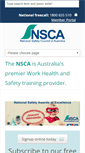 Mobile Screenshot of nsca.org.au