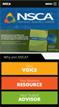 Mobile Screenshot of nsca.org