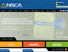 Tablet Screenshot of nsca.org